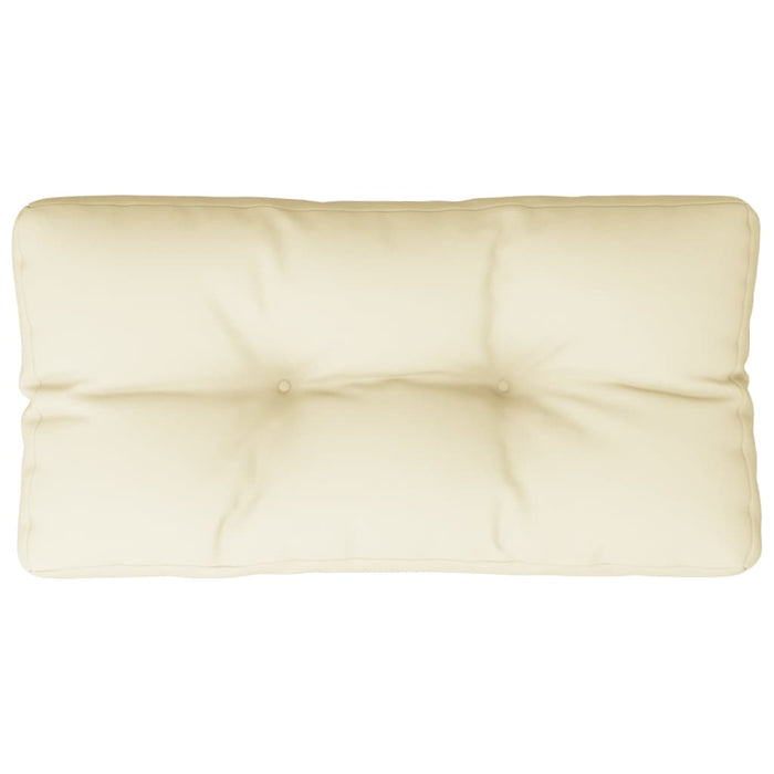 Pernă de paleți, crem, 80x40x12 cm, material textil - WALTI WALTI