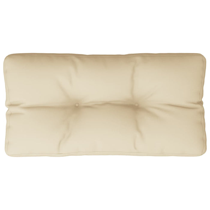 Pernă pentru paleți, bej, 80x40x12 cm, material textil - WALTI WALTI