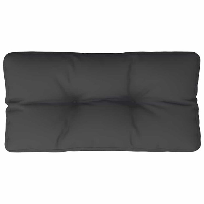 Pernă de paleți, negru, 80x40x12 cm, material textil - WALTI WALTI