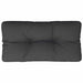 Pernă de paleți, negru, 80x40x12 cm, material textil - WALTI WALTI