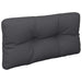 Pernă de paleți, negru, 80x40x12 cm, material textil - WALTI WALTI