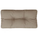 Pernă de paleți, gri taupe, 80x40x12 cm, material textil - WALTI WALTI