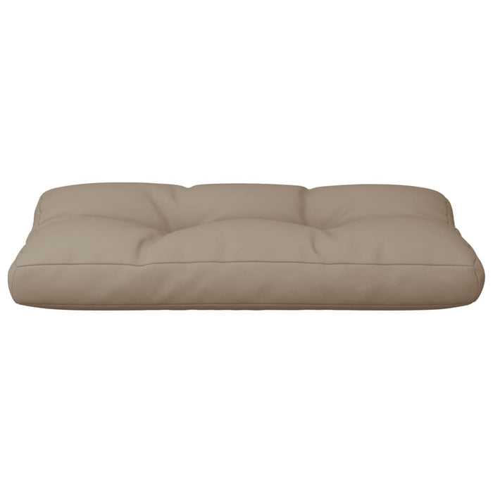 Pernă de paleți, gri taupe, 80x40x12 cm, material textil - WALTI WALTI