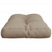 Pernă de paleți, gri taupe, 80x40x12 cm, material textil - WALTI WALTI