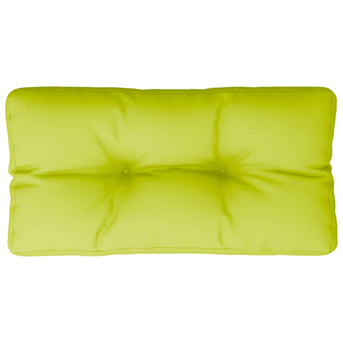Pernă paleți, verde strălucitor, 80x40x12 cm, material textil - WALTI WALTI