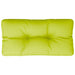 Pernă paleți, verde strălucitor, 80x40x12 cm, material textil - WALTI WALTI