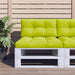 Pernă paleți, verde strălucitor, 80x40x12 cm, material textil - WALTI WALTI