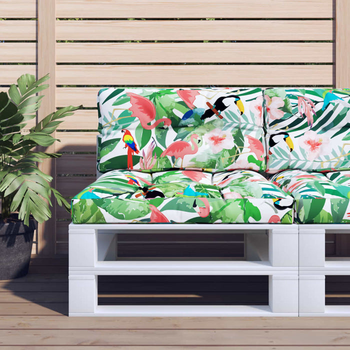 Pernă de paleți, multicolor, 80x40x12 cm, textil WALTI