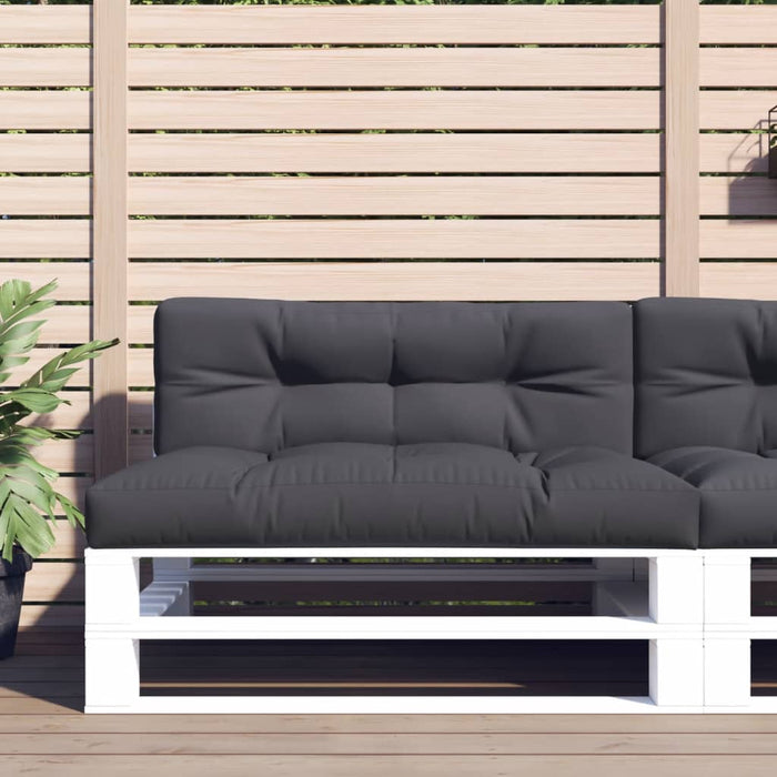 Pernă de paleți, antracit, 120x40x12 cm, material textil - WALTI WALTI