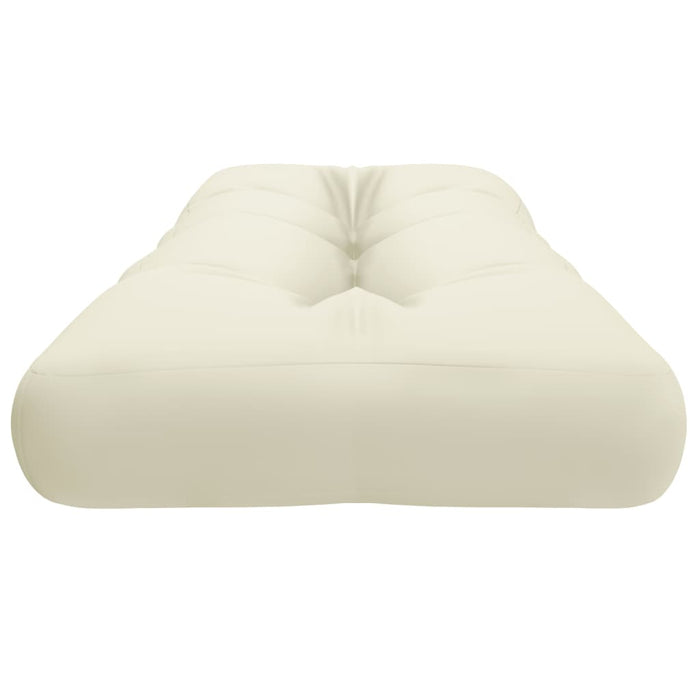 Pernă de paleți, crem, 120x40x12 cm, material textil - WALTI WALTI