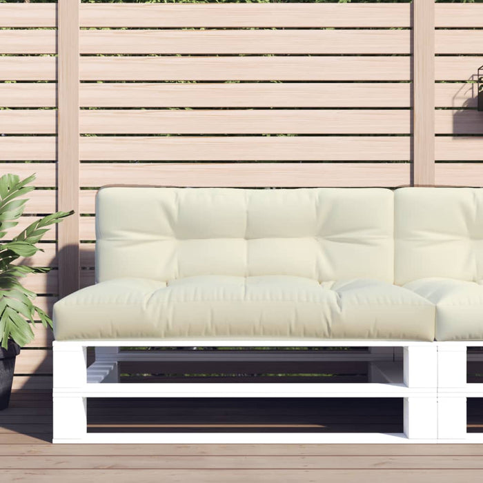Pernă de paleți, crem, 120x40x12 cm, material textil - WALTI WALTI