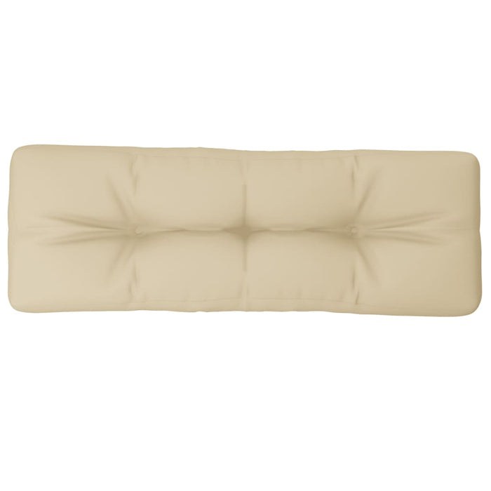 Pernă de paleți, bej, 120x40x12 cm, material textil - WALTI WALTI