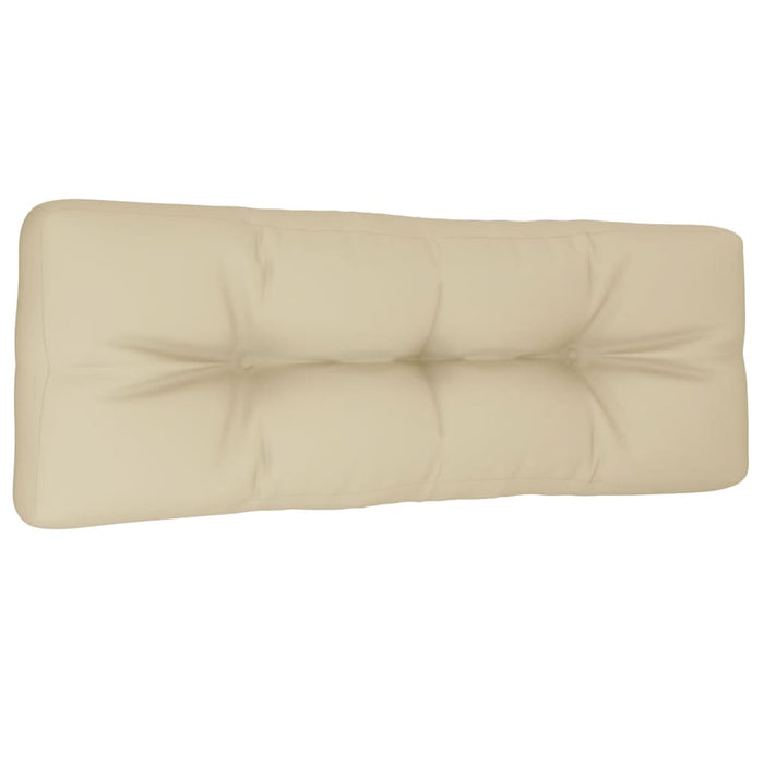 Pernă de paleți, bej, 120x40x12 cm, material textil - WALTI WALTI