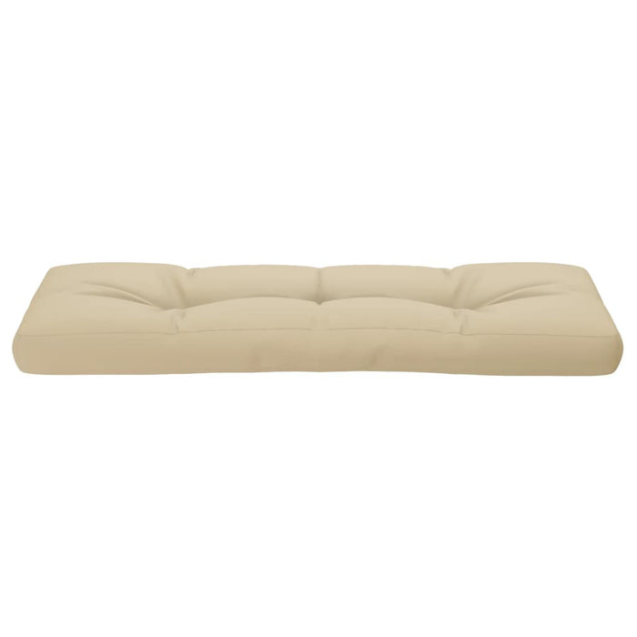Pernă de paleți, bej, 120x40x12 cm, material textil - WALTI WALTI