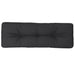 Pernă de paleți, negru, 120x40x12 cm, material textil - WALTI WALTI