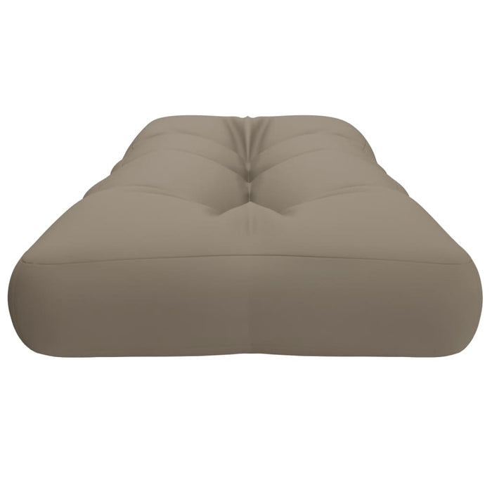 Pernă de paleți, gri taupe, 120x40x12 cm, material textil WALTI