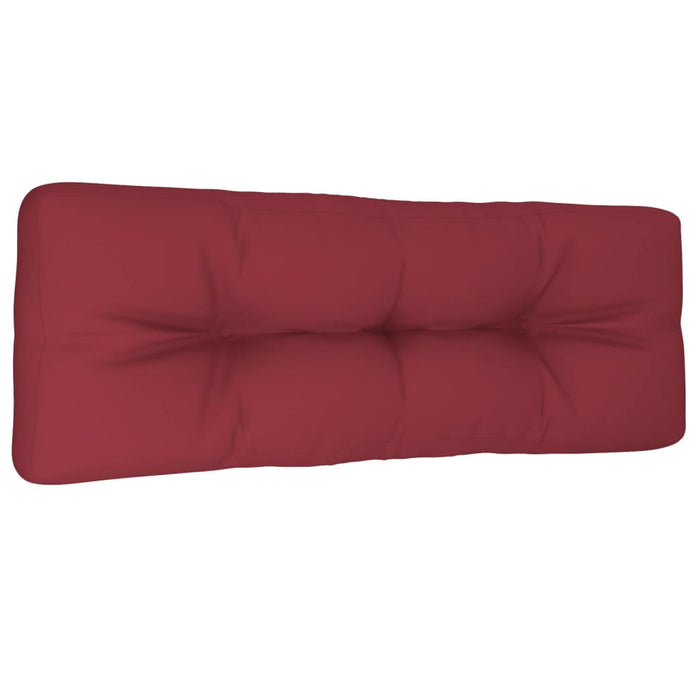 Pernă de paleți, roșu vin, 120x40x12 cm, material textil - WALTI WALTI