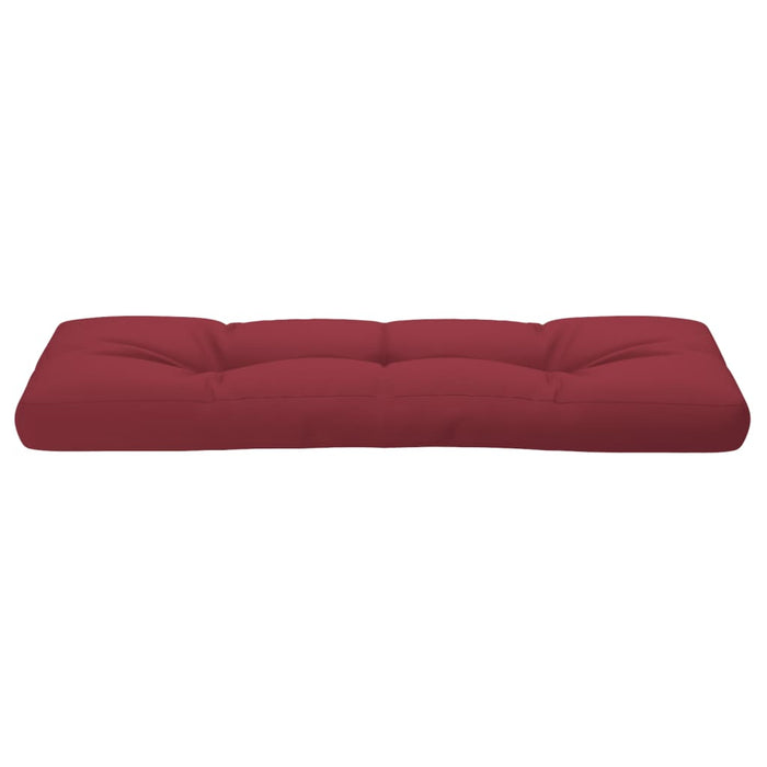 Pernă de paleți, roșu vin, 120x40x12 cm, material textil - WALTI WALTI