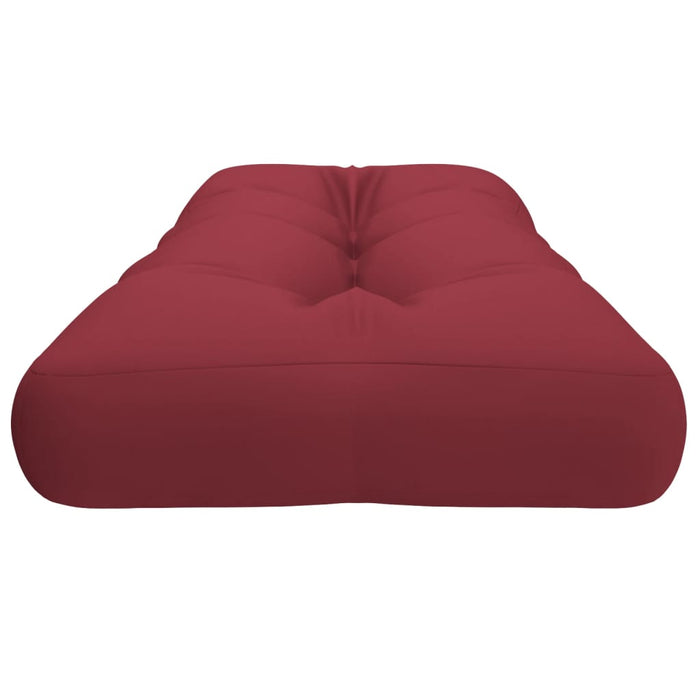 Pernă de paleți, roșu vin, 120x40x12 cm, material textil - WALTI WALTI