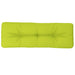 Pernă de paleți, verde aprins, 120x40x12 cm, material textil - WALTI WALTI