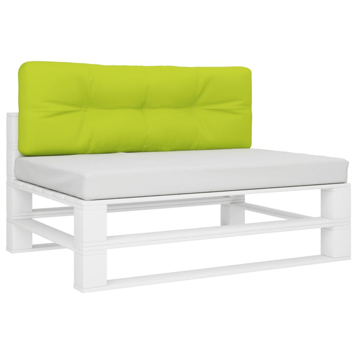 Pernă de paleți, verde aprins, 120x40x12 cm, material textil - WALTI WALTI