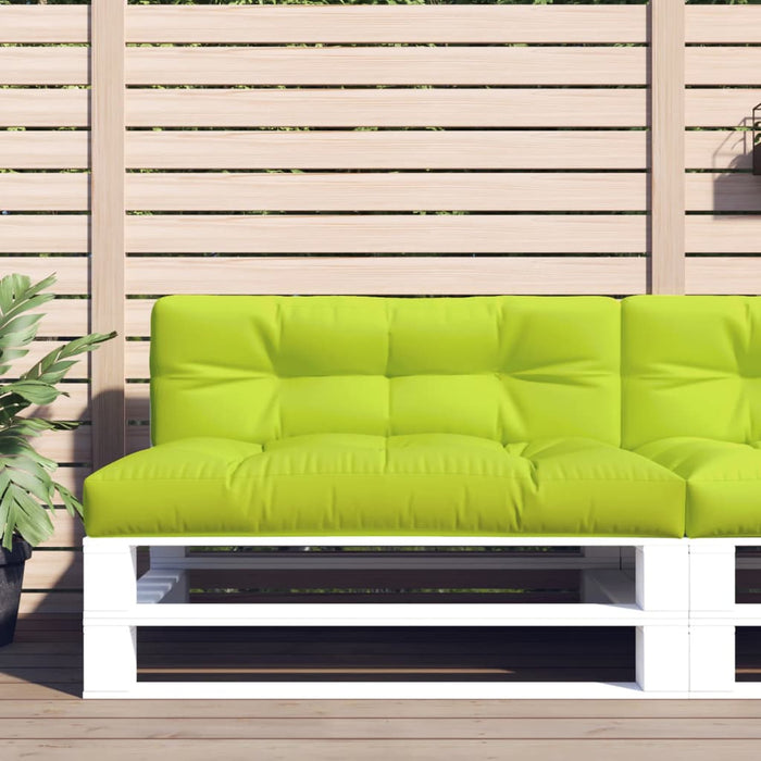 Pernă de paleți, verde aprins, 120x40x12 cm, material textil - WALTI WALTI