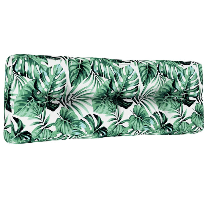 Pernă de paleți, model frunze, 120x40x12 cm, textil - WALTI WALTI