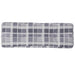 Pernă de paleți, gri carouri, 120x40x12 cm, material textil - WALTI WALTI