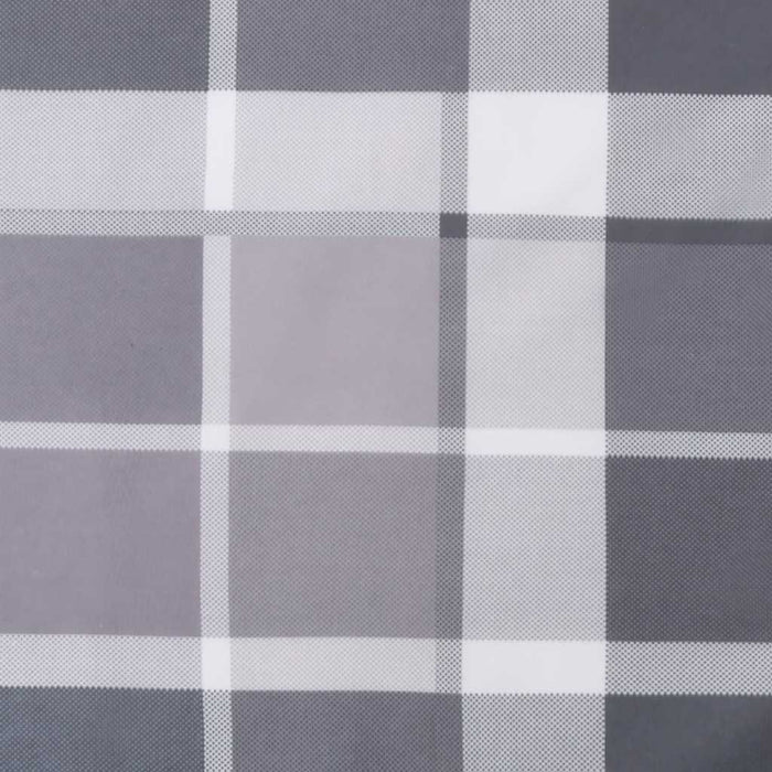 Pernă de paleți, gri carouri, 120x40x12 cm, material textil - WALTI WALTI
