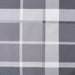 Pernă de paleți, gri carouri, 120x40x12 cm, material textil - WALTI WALTI