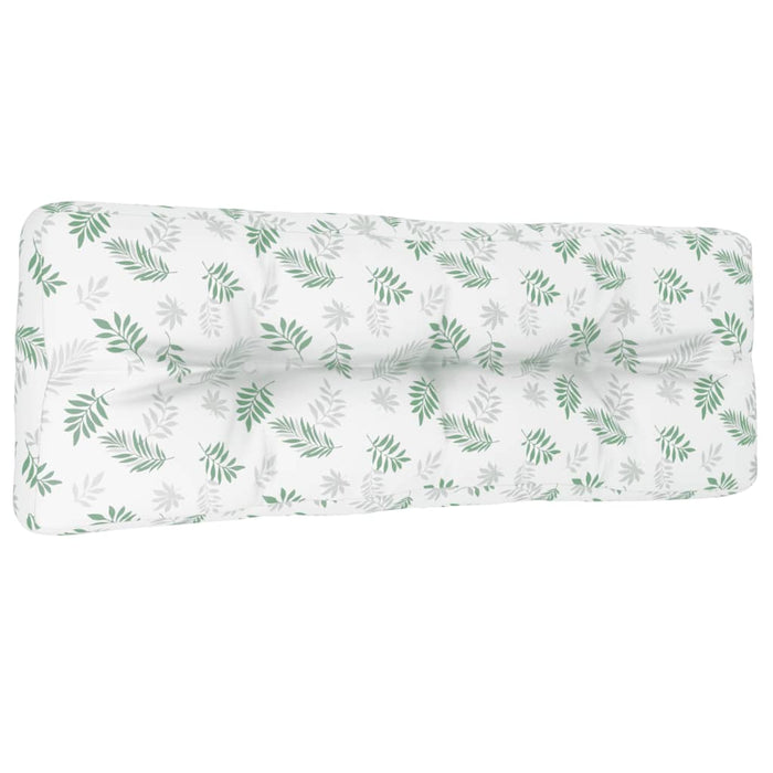 Pernă de paleți, model frunze, 120x40x12 cm, textil - WALTI WALTI