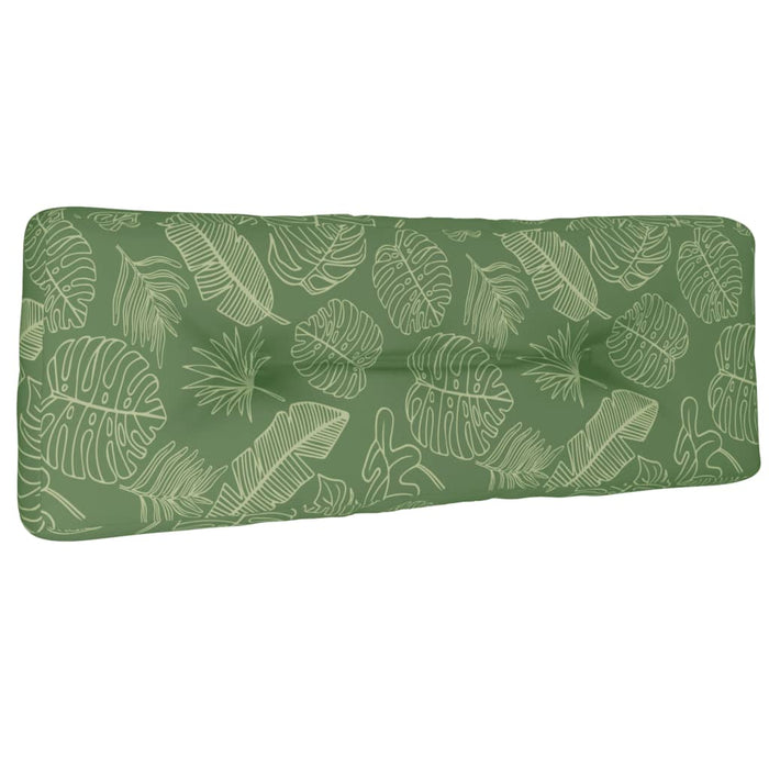 Pernă de paleți, model frunze, 120x40x12 cm, textil - WALTI WALTI