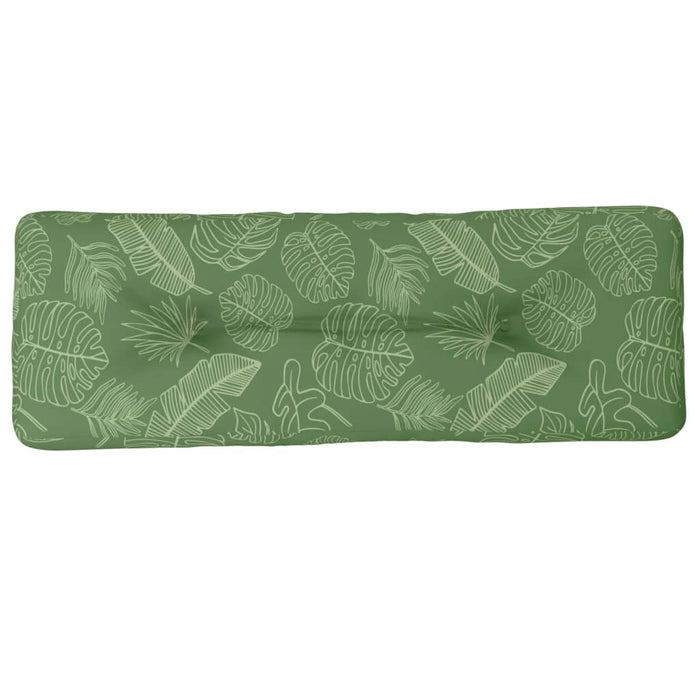 Pernă de paleți, model frunze, 120x40x12 cm, textil - WALTI WALTI