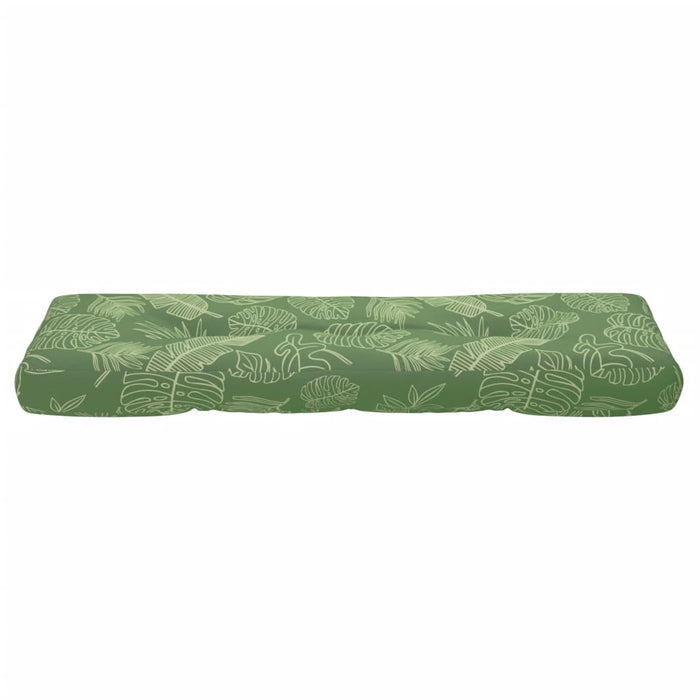 Pernă de paleți, model frunze, 120x40x12 cm, textil - WALTI WALTI
