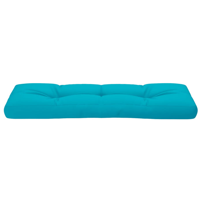 Pernă de paleți, turcoaz, 120x40x12 cm, textil WALTI