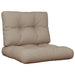Perne de paleți, 2 buc., gri taupe, material textil - WALTI WALTI