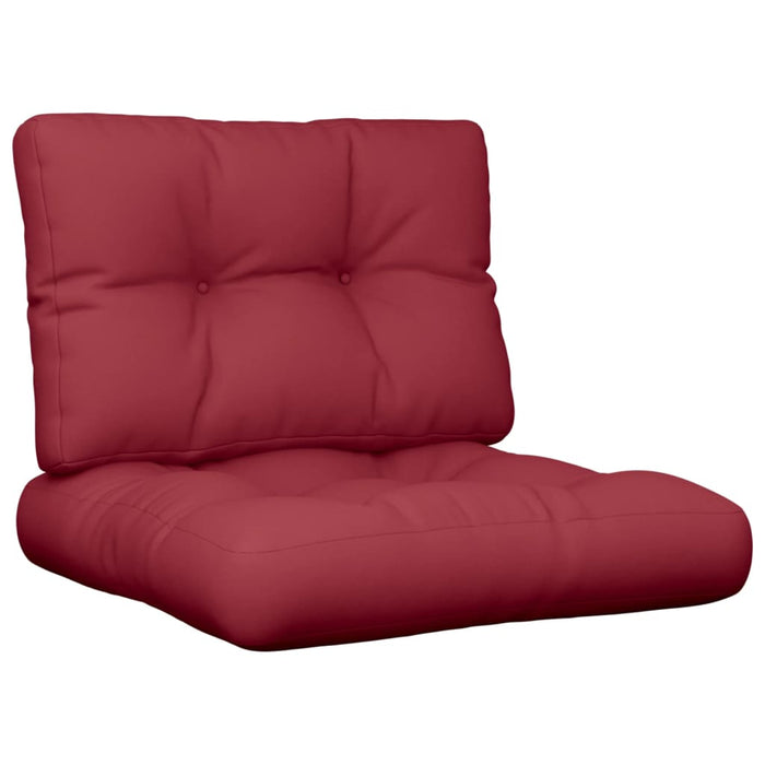 Perne de paleți, 2 buc., roșu vin, material textil - WALTI WALTI