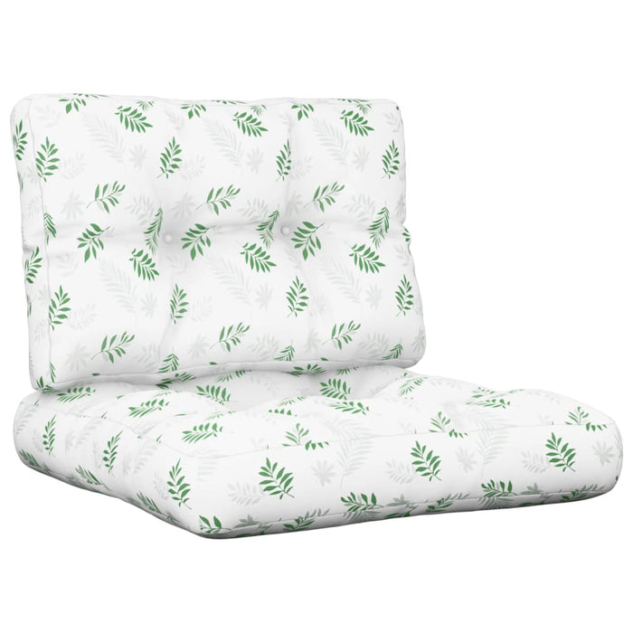 Perne de paleți, 2 buc., model cu frunze, textil - WALTI WALTI