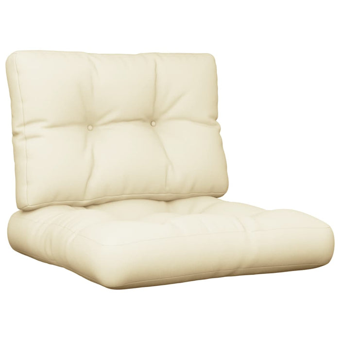 Perne de paleți, 2 buc., crem, material textil - WALTI WALTI
