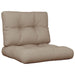 Perne de paleți, 2 buc., gri taupe, material textil - WALTI WALTI