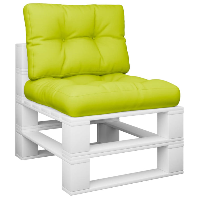 Perne de paleți, 2 buc, verde aprins, material textil - WALTI WALTI