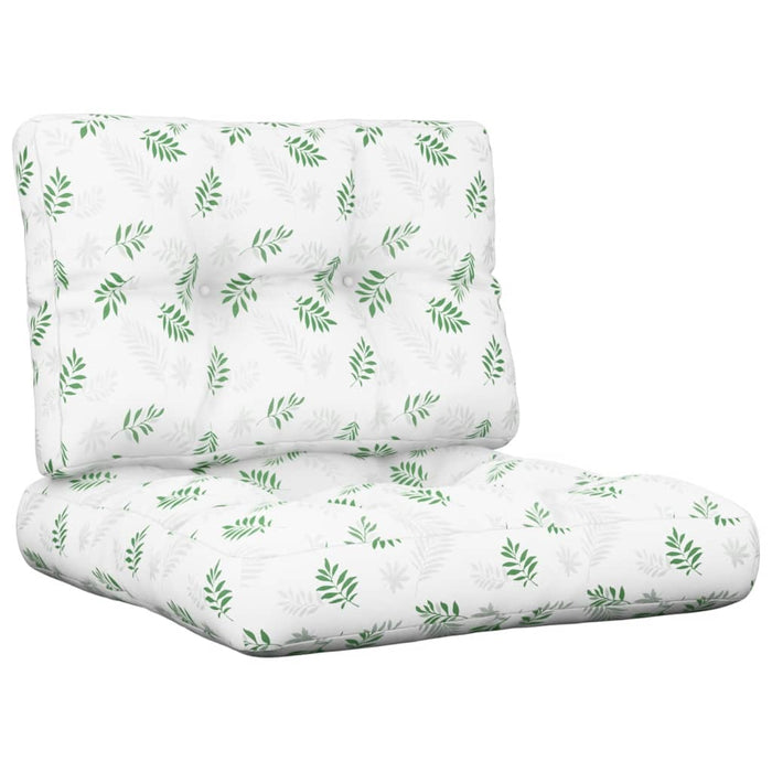 Perne de paleți, 2 buc., model cu frunze, textil - WALTI WALTI