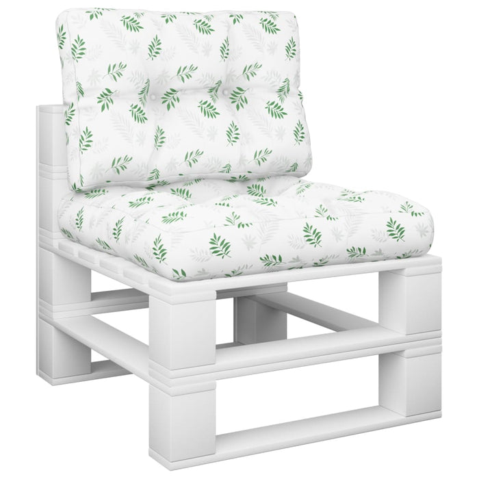 Perne de paleți, 2 buc., model cu frunze, textil - WALTI WALTI