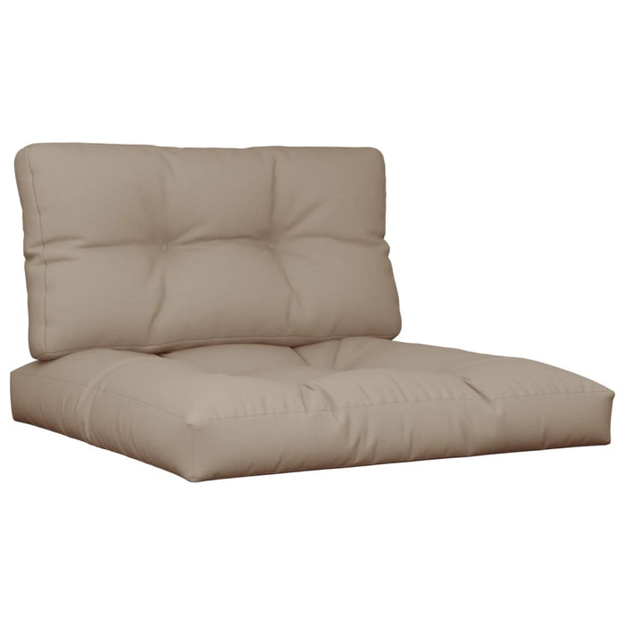 Perne de paleți, 2 buc., gri taupe, material textil WALTI
