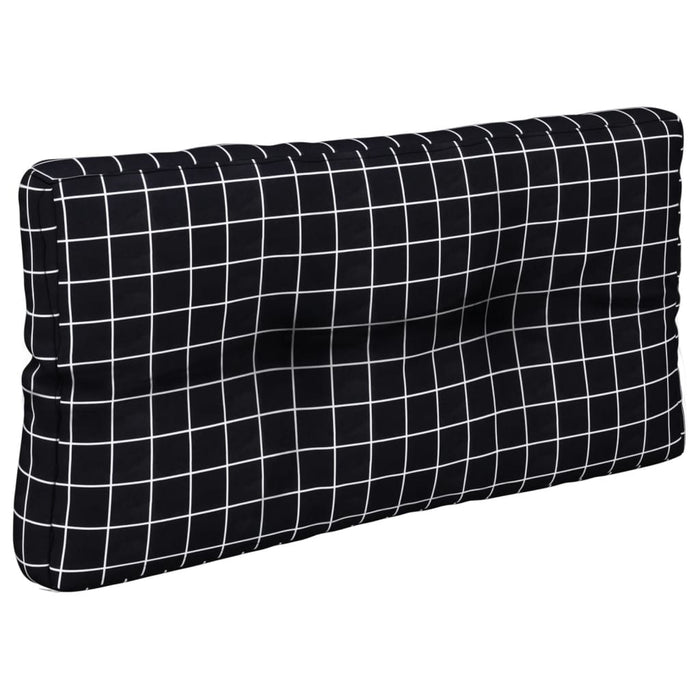 Perne de paleți, 2 buc., negru carouri, textil - WALTI WALTI