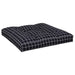 Perne de paleți, 2 buc., negru carouri, textil - WALTI WALTI
