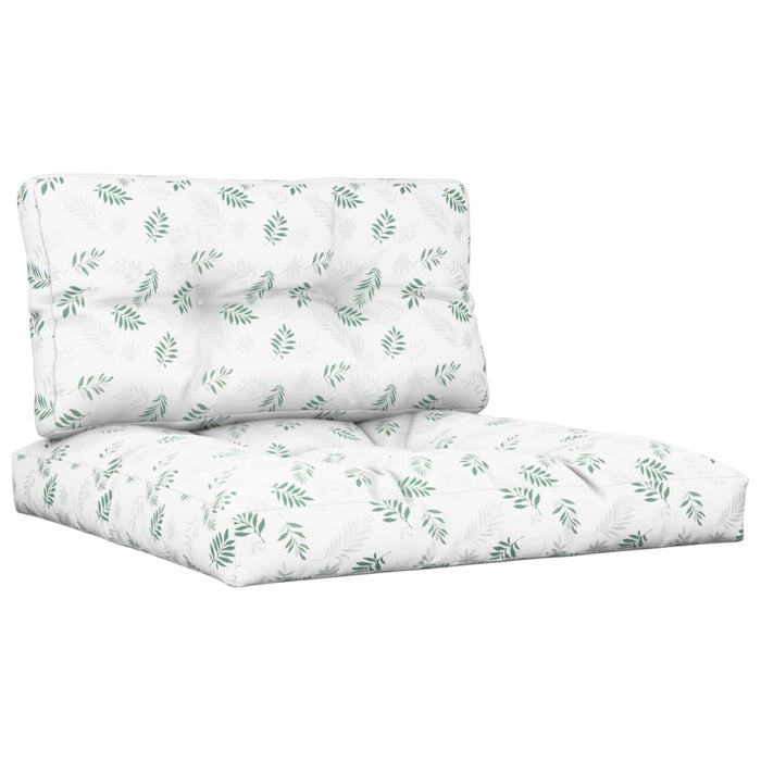 Perne de paleți, 2 buc., model cu frunze, textil - WALTI WALTI