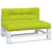 Perne de paleți, 2 buc, verde aprins, material textil - WALTI WALTI