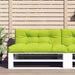 Perne de paleți, 2 buc, verde aprins, material textil - WALTI WALTI