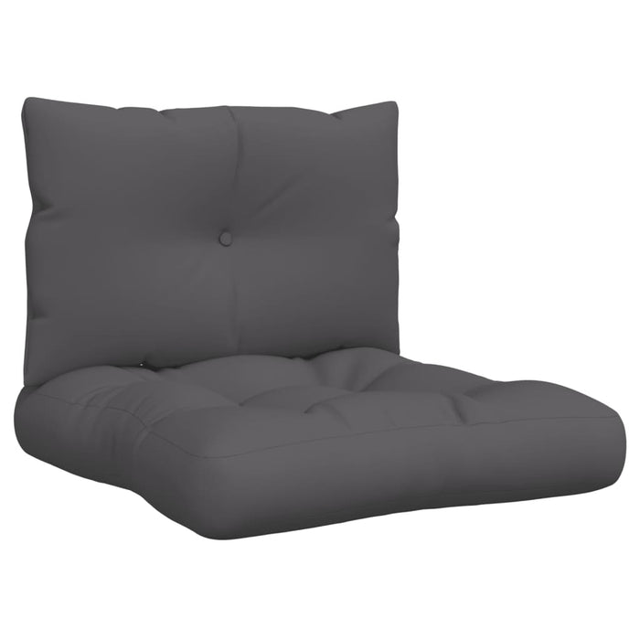 Perne de paleți, 2 buc., antracit, material textil - WALTI WALTI